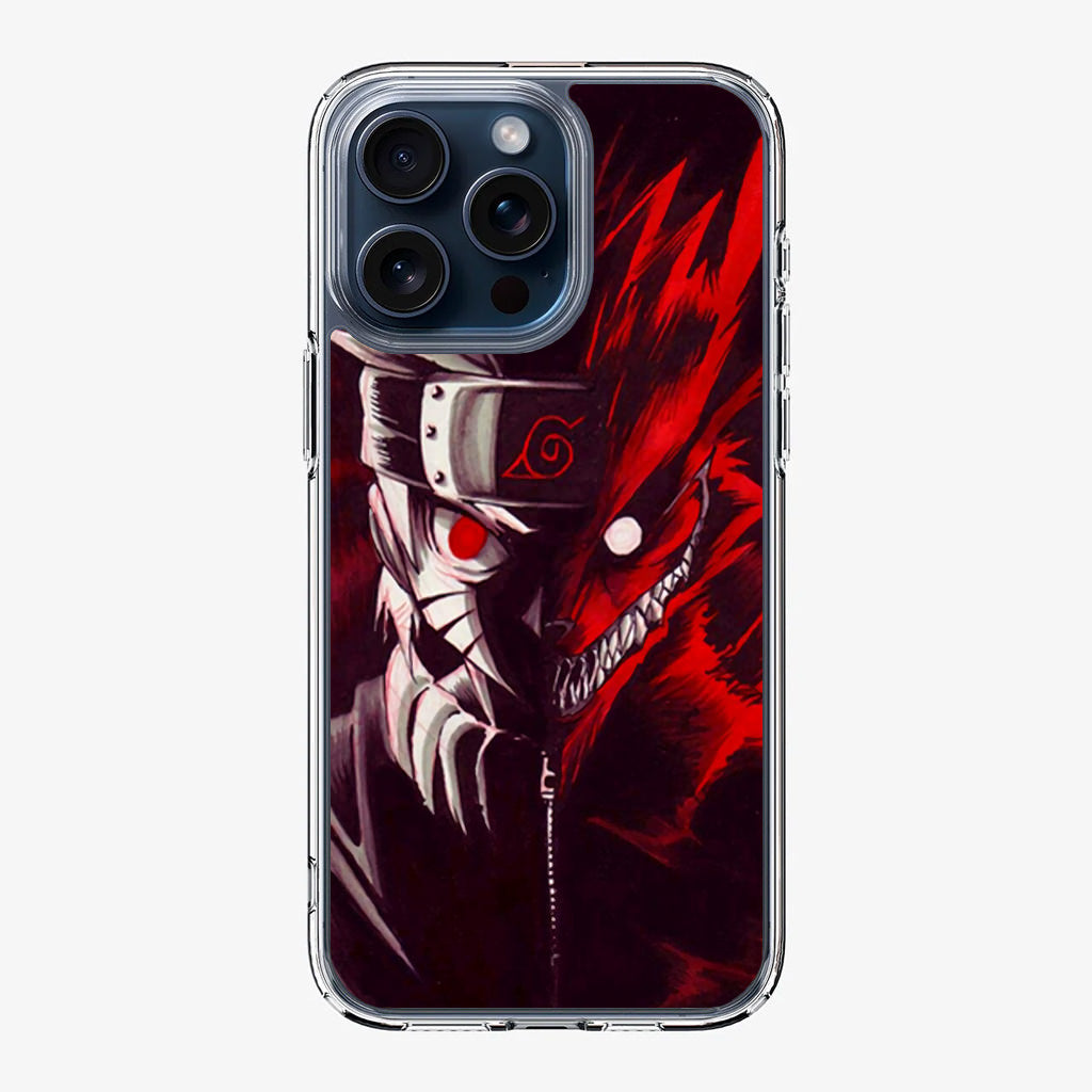 Half Kurama iPhone 15 Pro / 15 Pro Max Case