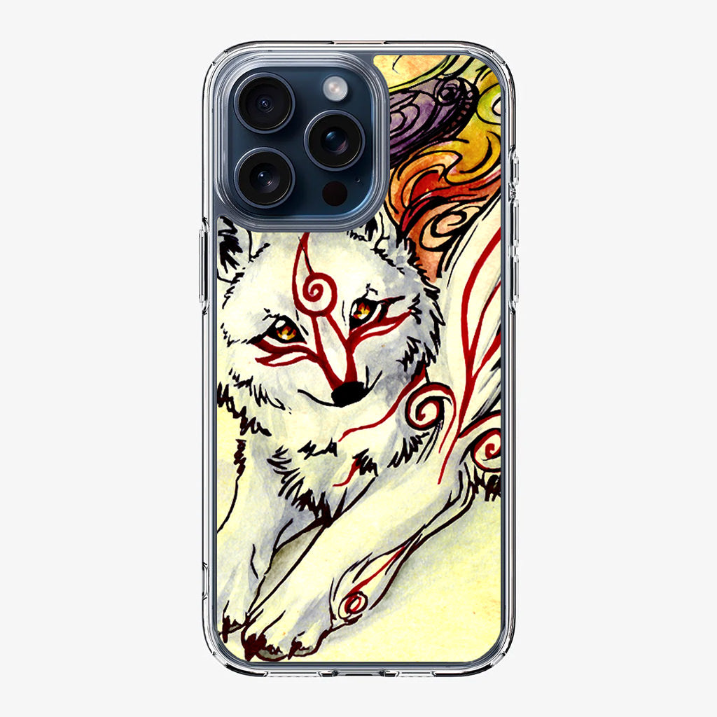 Okami Amaterasu iPhone 15 Pro / 15 Pro Max Case