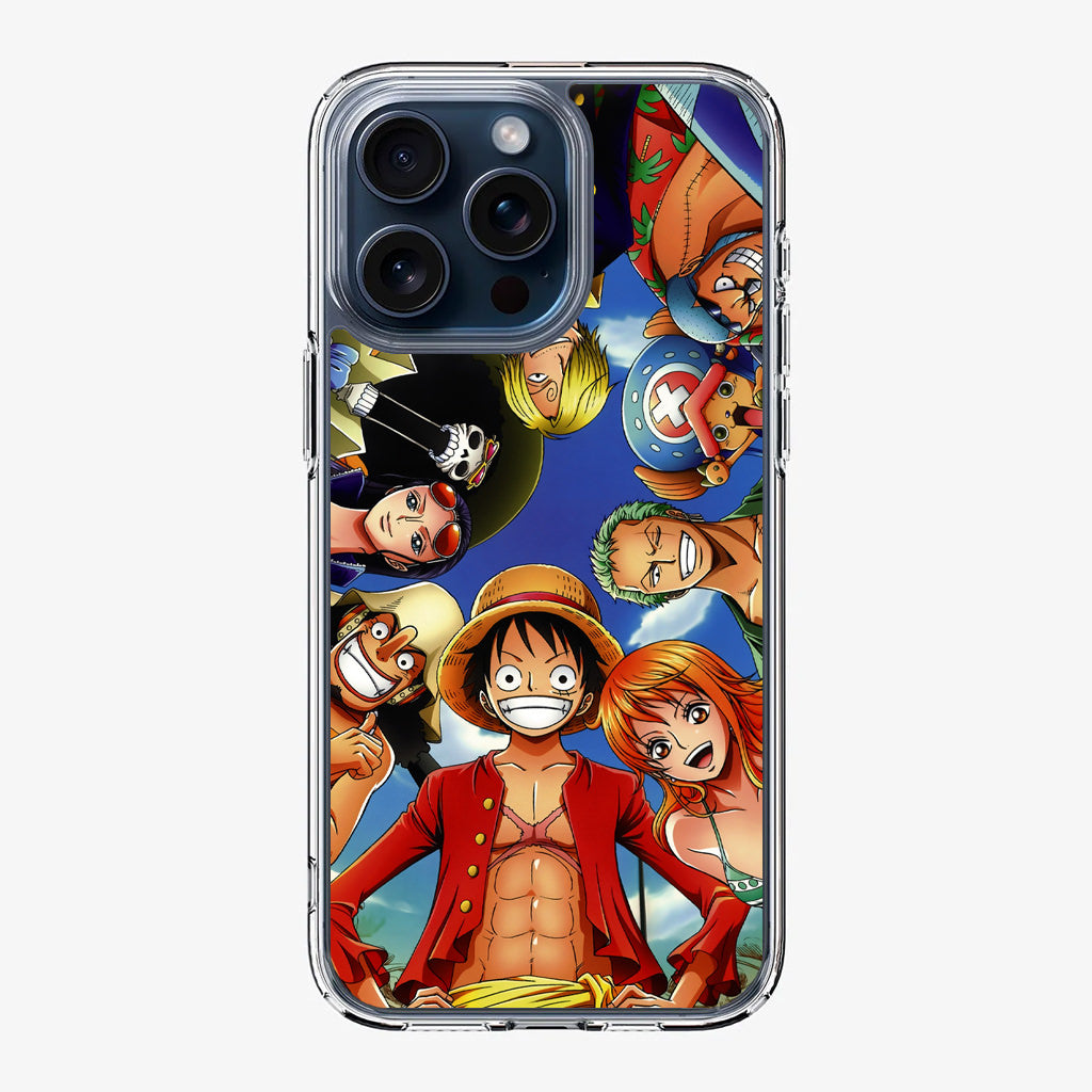 One Piece Luffy Crew iPhone 15 Pro / 15 Pro Max Case