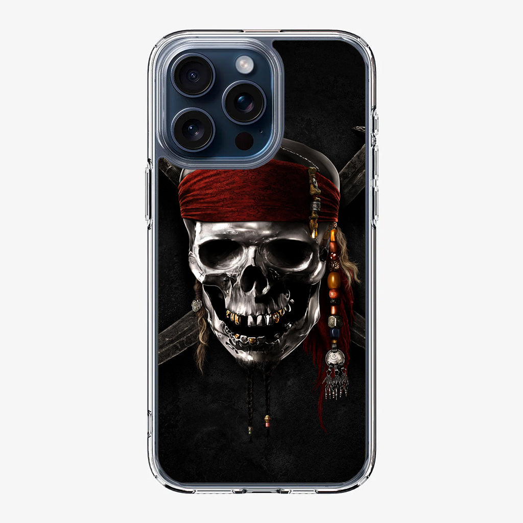 Pirates Of Carribean Skull iPhone 15 Pro / 15 Pro Max Case