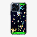 Rick And Morty Portal Fall iPhone 15 Pro / 15 Pro Max Case