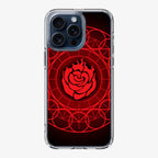 Ruby Rose Symbol RWBY iPhone 15 Pro / 15 Pro Max Case