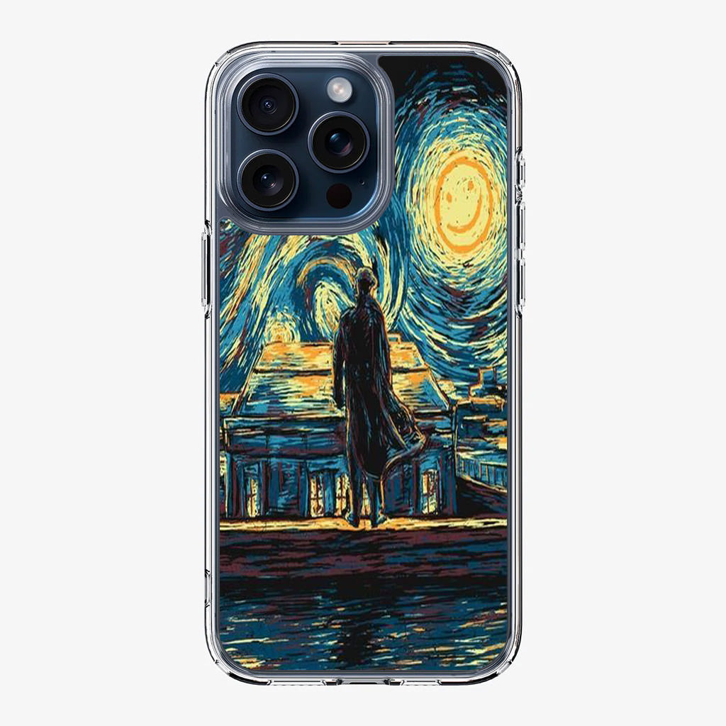 Sherlock Starry Night iPhone 15 Pro / 15 Pro Max Case