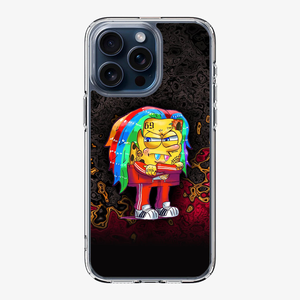 Sponge Hypebeast 69 Mode iPhone 15 Pro / 15 Pro Max Case