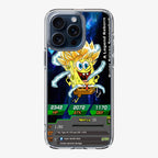 Super Saiyan Spongebob Card iPhone 15 Pro / 15 Pro Max Case