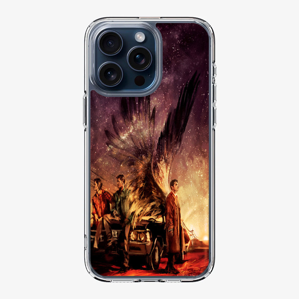 Supernatural Painting Art iPhone 15 Pro / 15 Pro Max Case