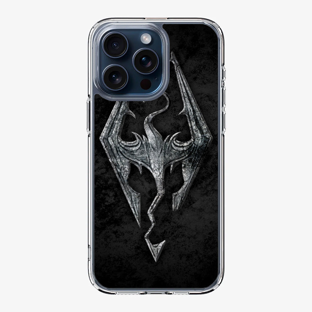 The Elder Scrolls V Skyrim Logo iPhone 15 Pro / 15 Pro Max Case