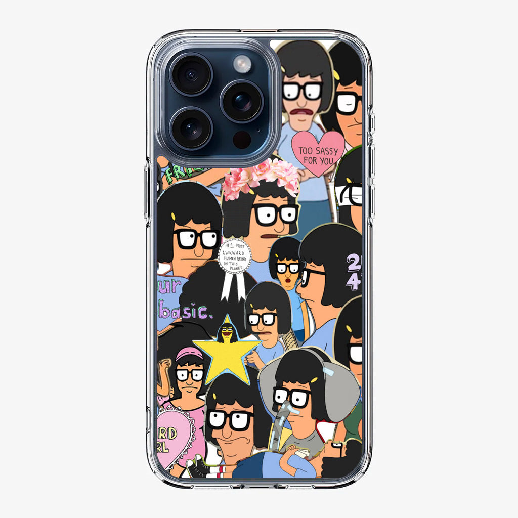 Tina Belcher Collage iPhone 15 Pro / 15 Pro Max Case