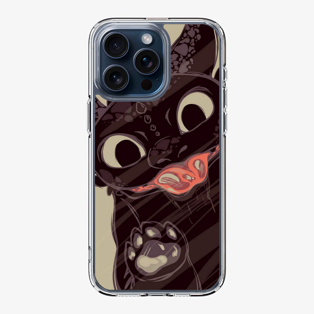 Toothless Dragon Art iPhone 15 Pro / 15 Pro Max Case