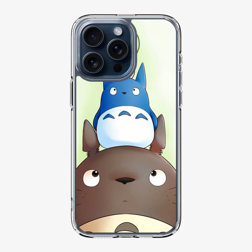 Totoro Kawaii iPhone 15 Pro / 15 Pro Max Case