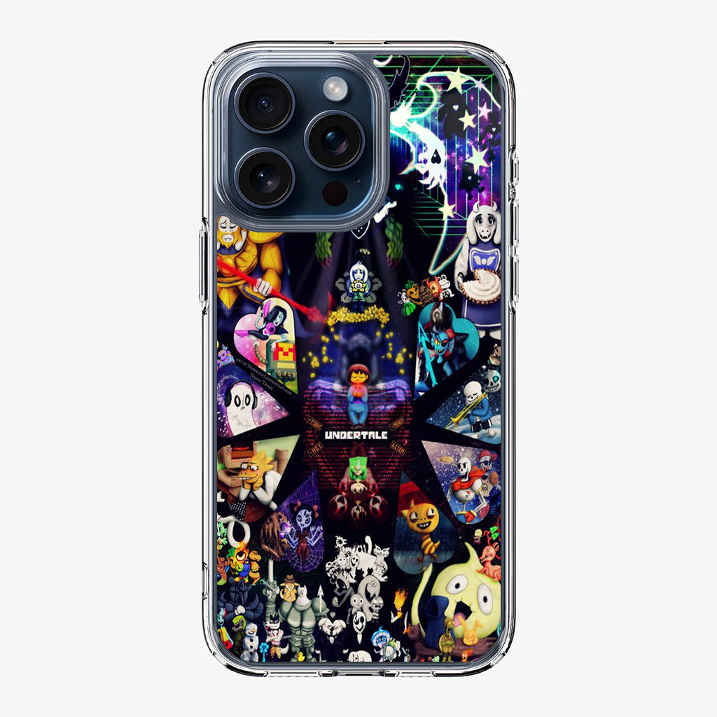 Undertale All Characters iPhone 15 Pro / 15 Pro Max Case