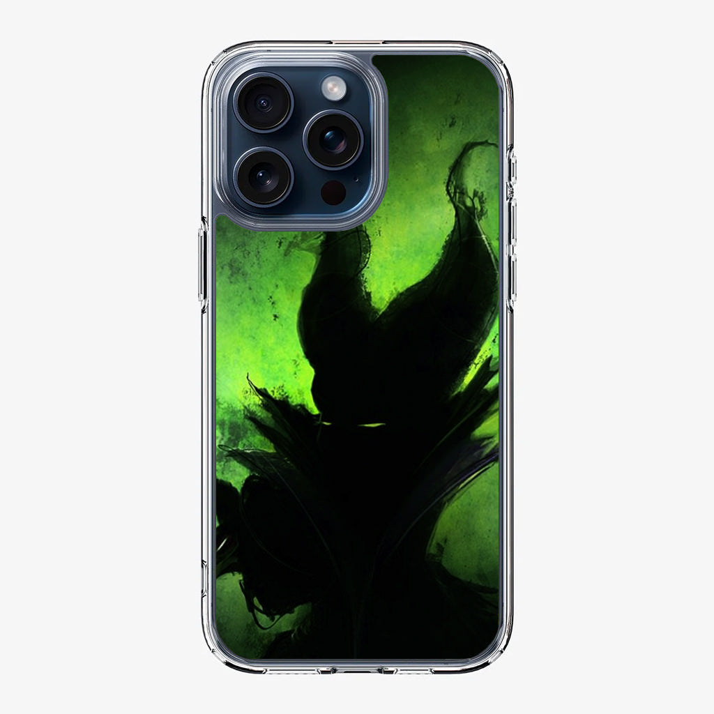 Villains Maleficent Silhouette iPhone 15 Pro / 15 Pro Max Case