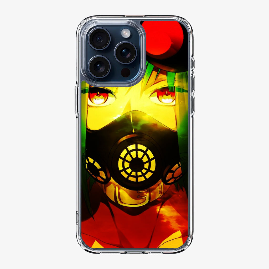 Vocaloid Gas Mask Gumi iPhone 15 Pro / 15 Pro Max Case