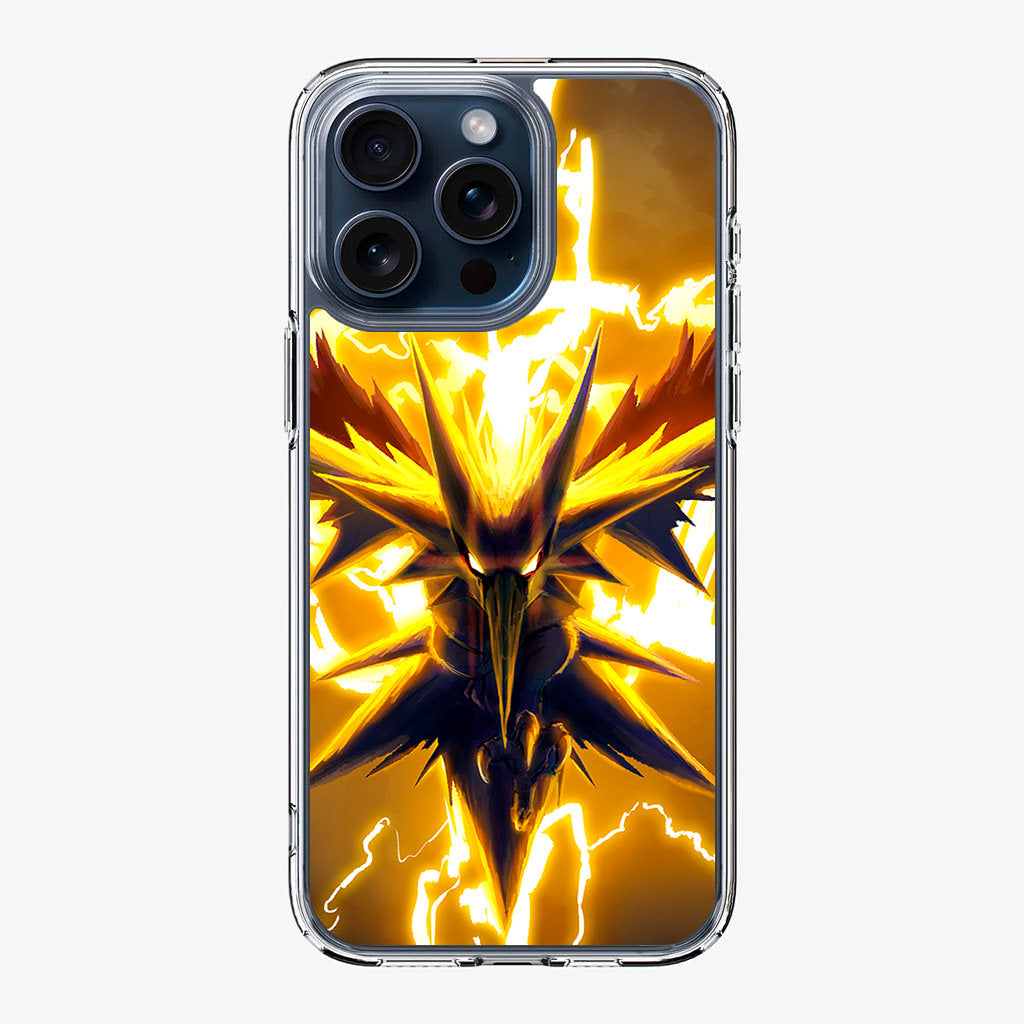 Zapdos Awakening iPhone 15 Pro / 15 Pro Max Case