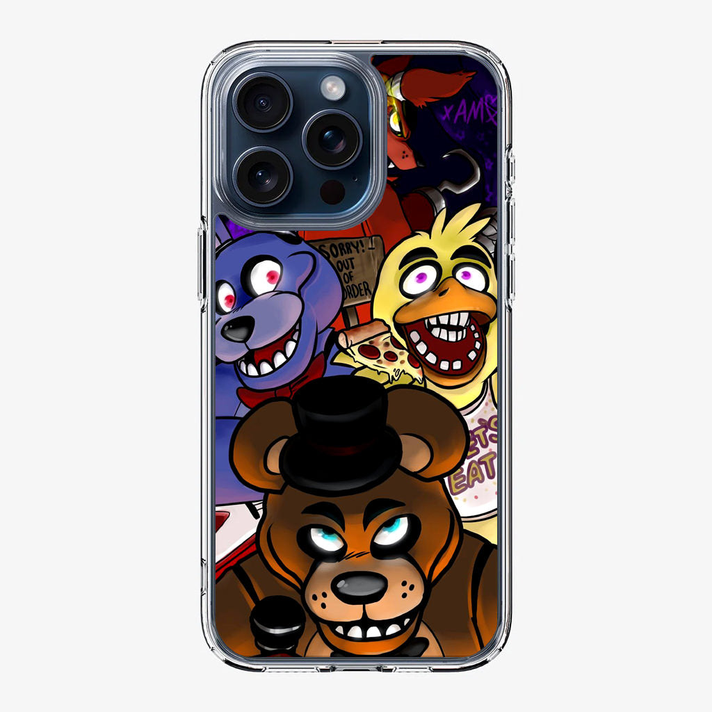 Five Nights at Freddy's Characters iPhone 15 Pro / 15 Pro Max Case