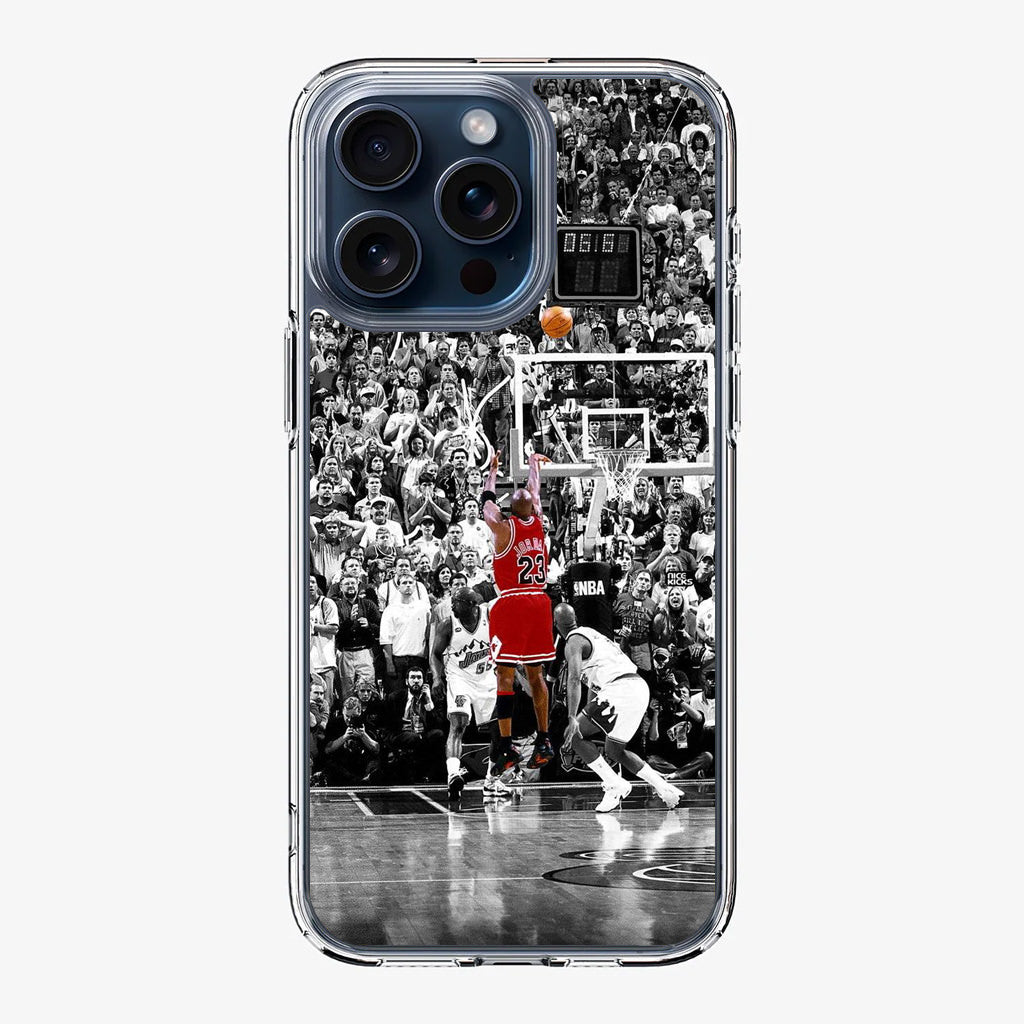 Michael Jordan Epic Shoot - Iconic Basketball Case | iPhone 15 Pro / 15 Pro Max Case