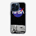 NASA To The Moon iPhone 15 Pro / 15 Pro Max Case