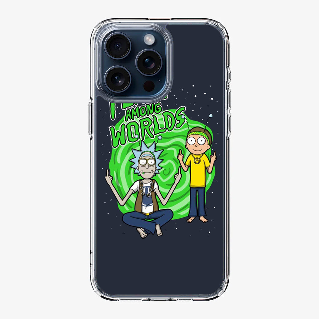 Rick And Morty Peace Among Worlds iPhone 15 Pro / 15 Pro Max Case