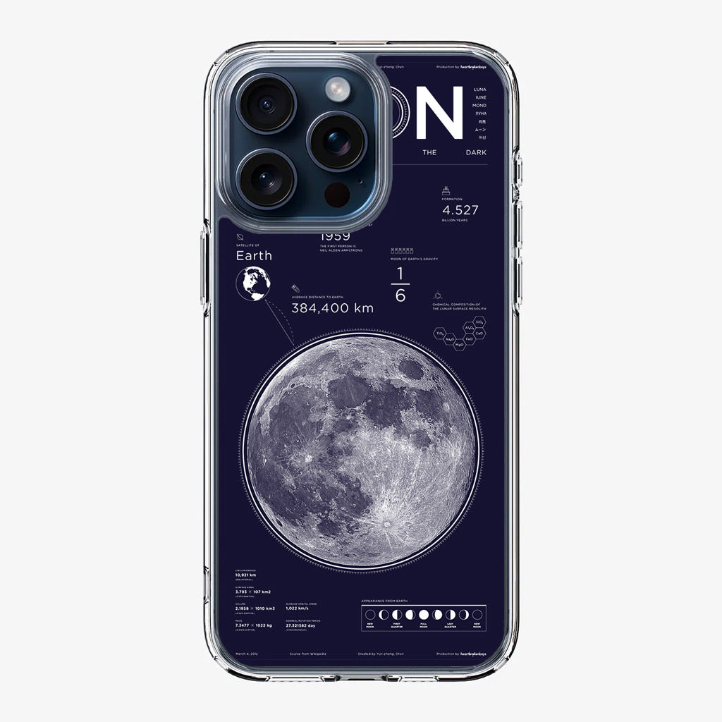 The Moon iPhone 15 Pro / 15 Pro Max Case