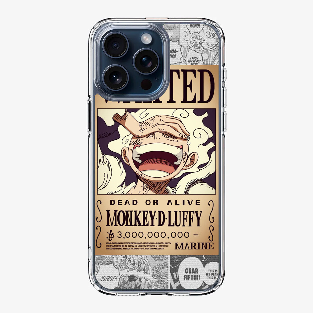Gear 5 Wanted Poster iPhone 15 Pro / 15 Pro Max Case