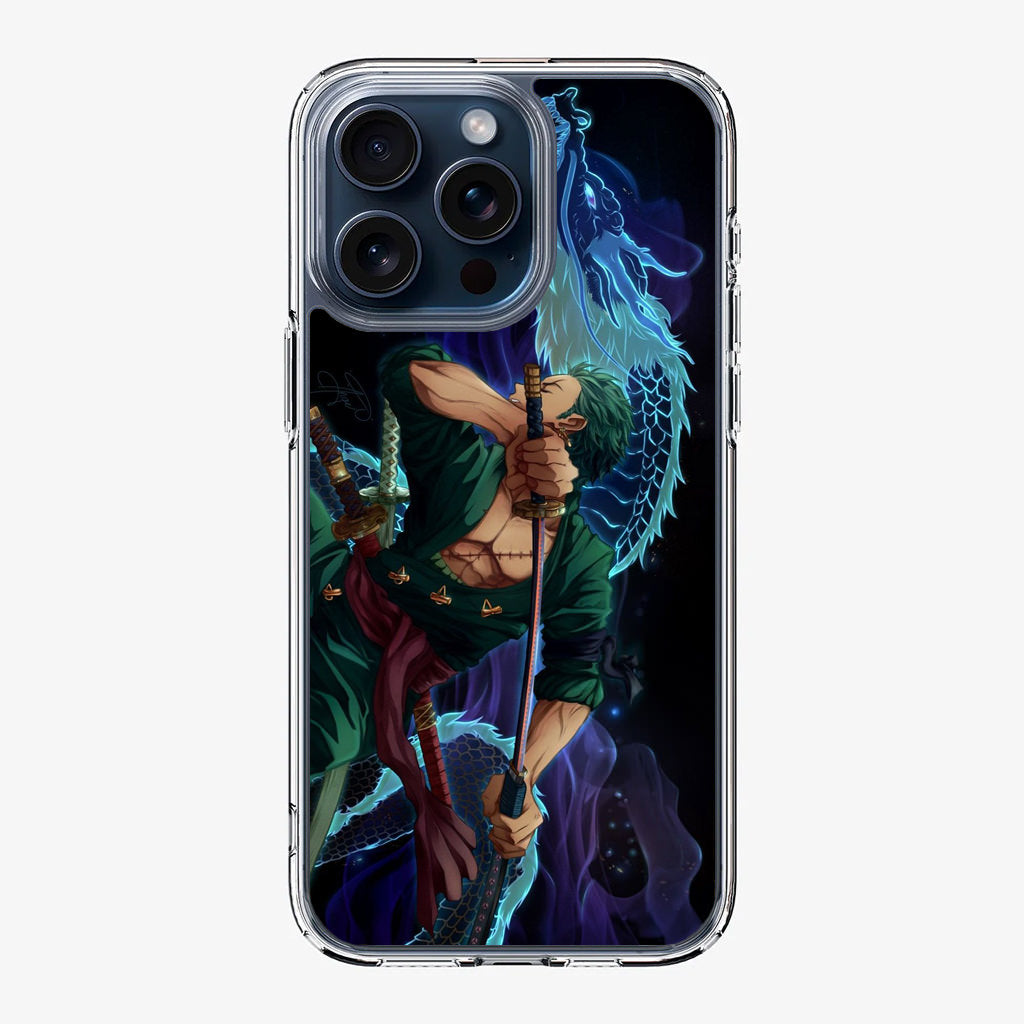 Santoryu Dragon Zoro iPhone 15 Pro / 15 Pro Max Case