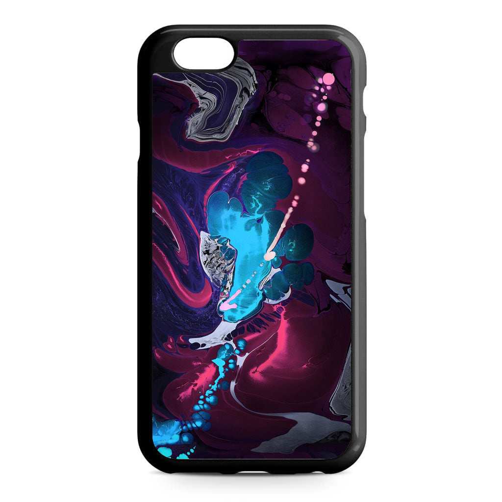 Abstract Purple Blue Art iPhone 6/6S Case