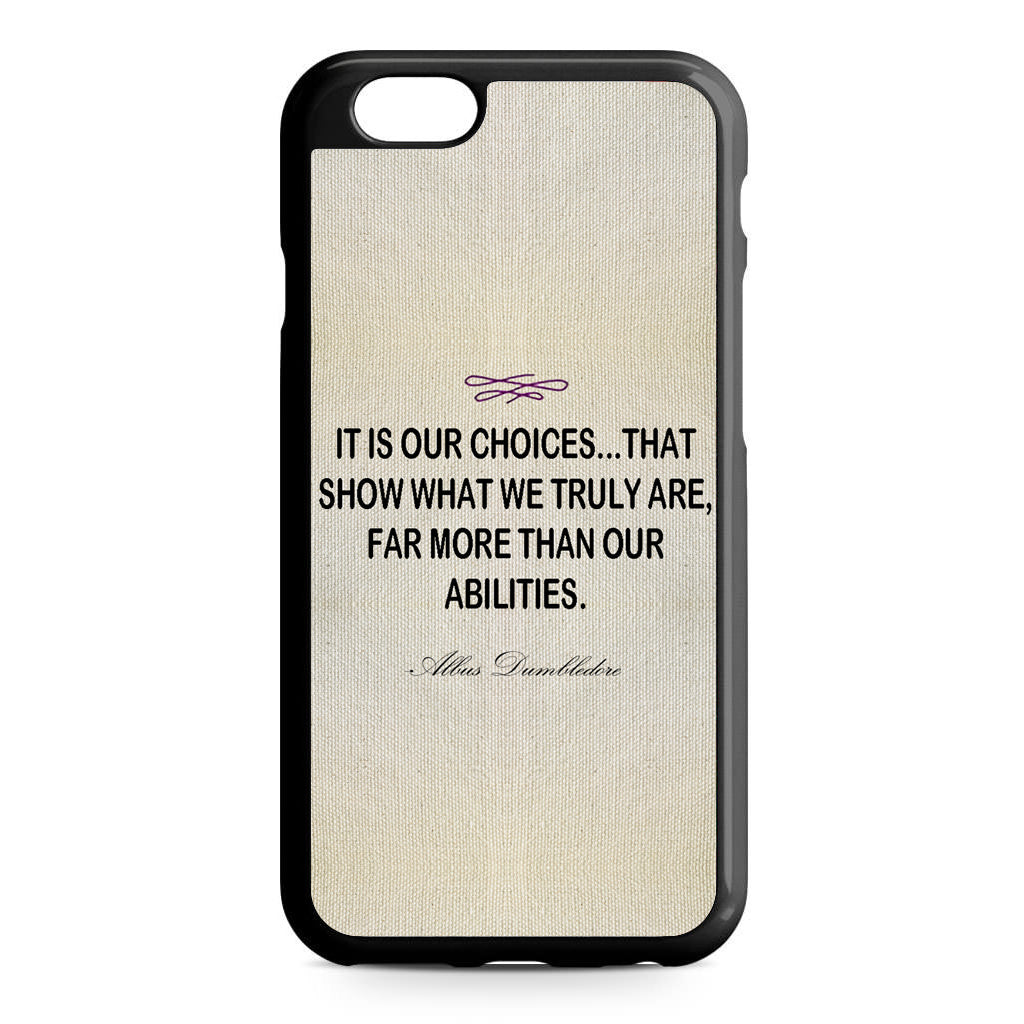 Albus Dumbledore Quote iPhone 6/6S Case