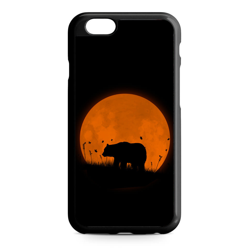 Bear Silhouette iPhone 6/6S Case