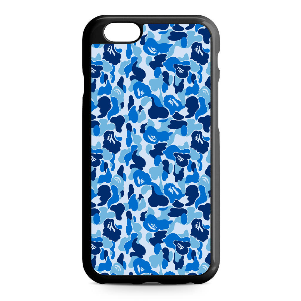 Blue Camo iPhone 6/6S Case