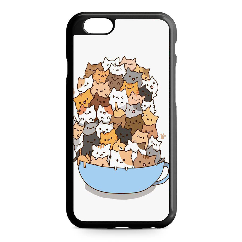 Cats on A Bowl iPhone 6/6S Case