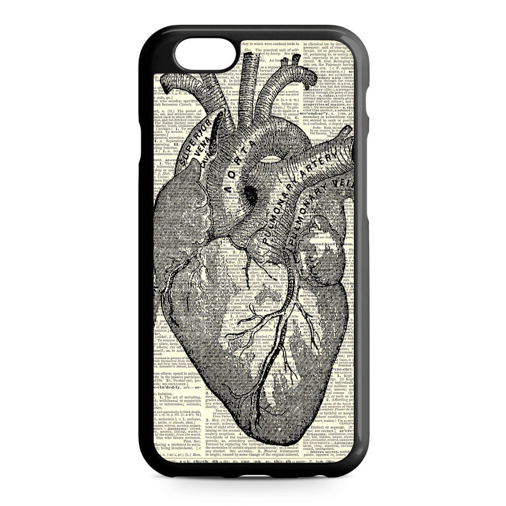 Heart Book Art iPhone 6/6S Case