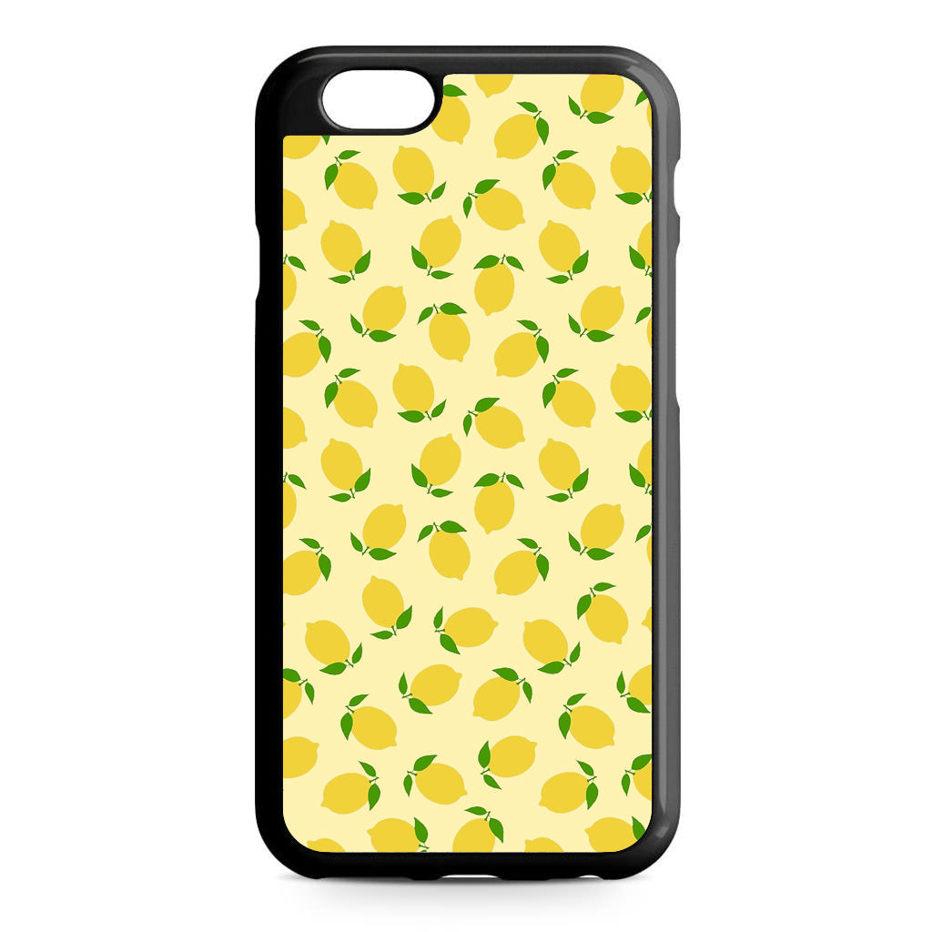 Lemons Fruit Pattern iPhone 6/6S Case