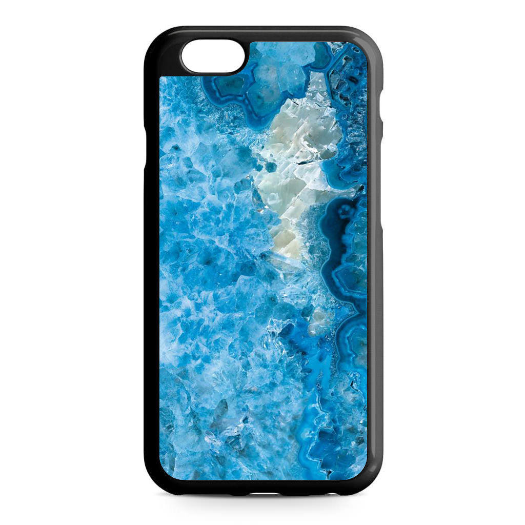 Navy Blue Marble iPhone 6/6S Case