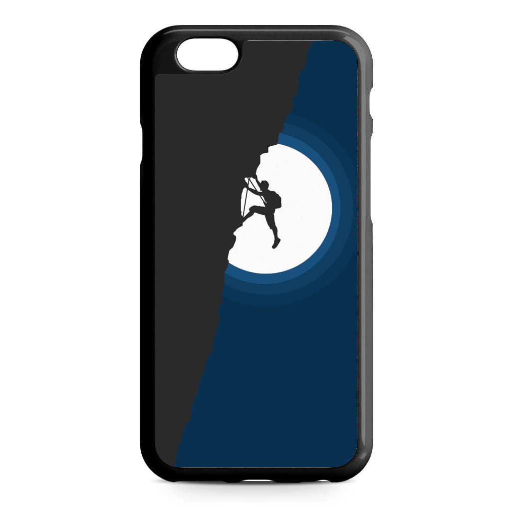 Silhouette of Climbers iPhone 6/6S Case