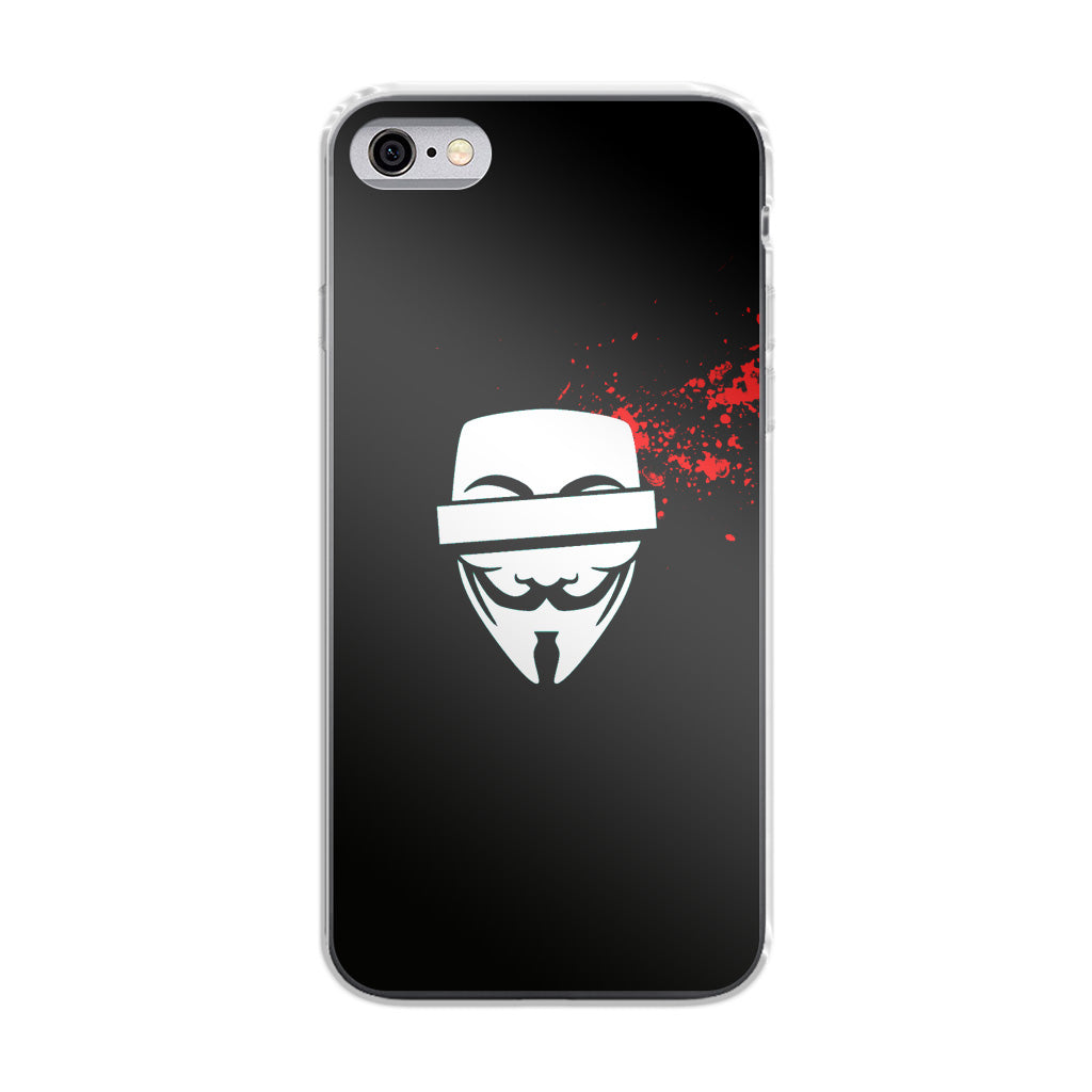 Anonymous Blood Splashes iPhone 6 / 6s Plus Case