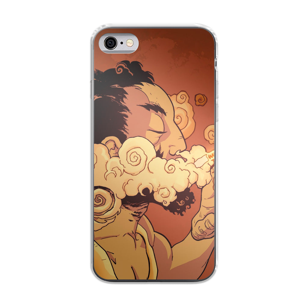 Artistic Psychedelic Smoke iPhone 6/6S Case
