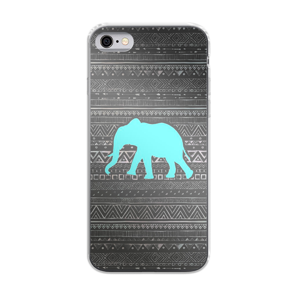 Aztec Elephant Turquoise iPhone 6 / 6s Plus Case