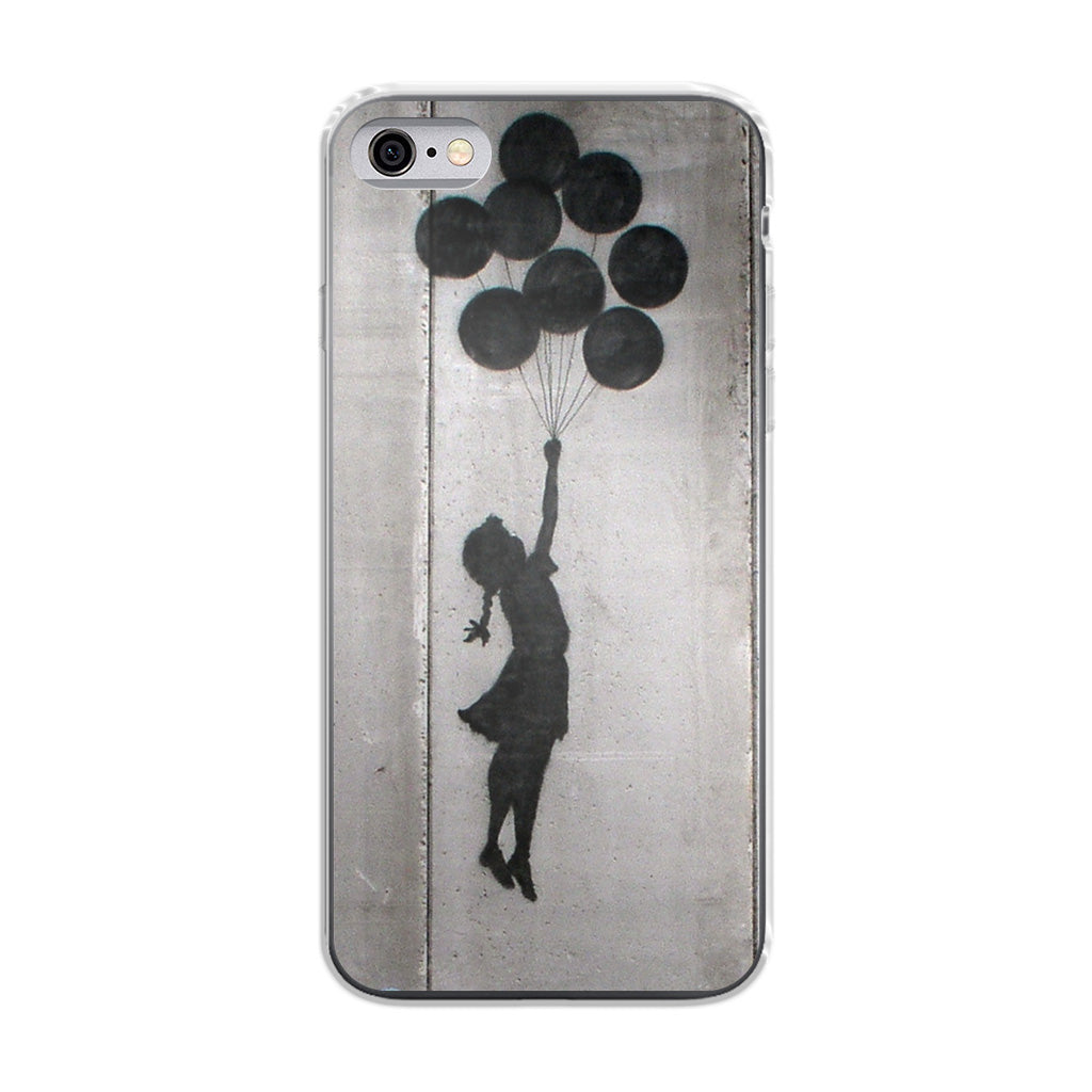 Banksy Girl With Balloons iPhone 6 / 6s Plus Case