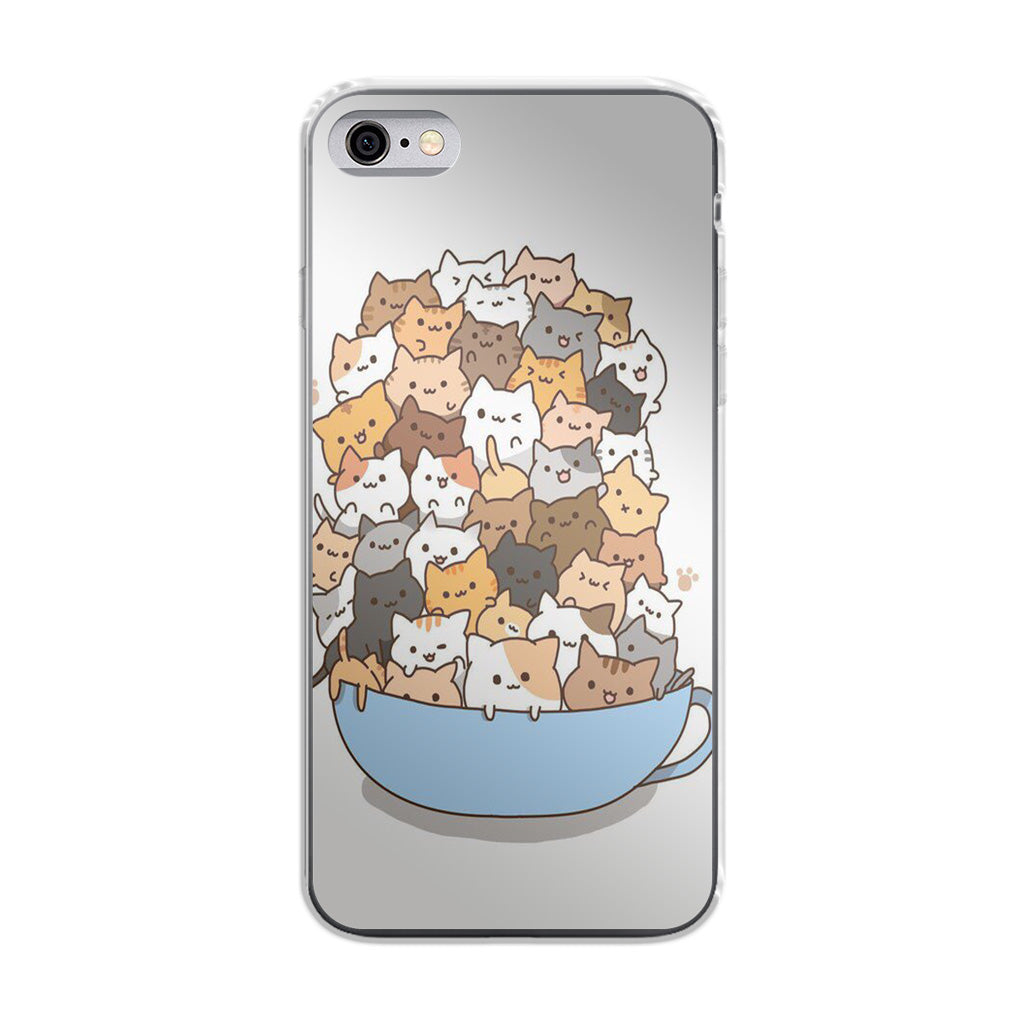 Cats on A Bowl iPhone 6 / 6s Plus Case