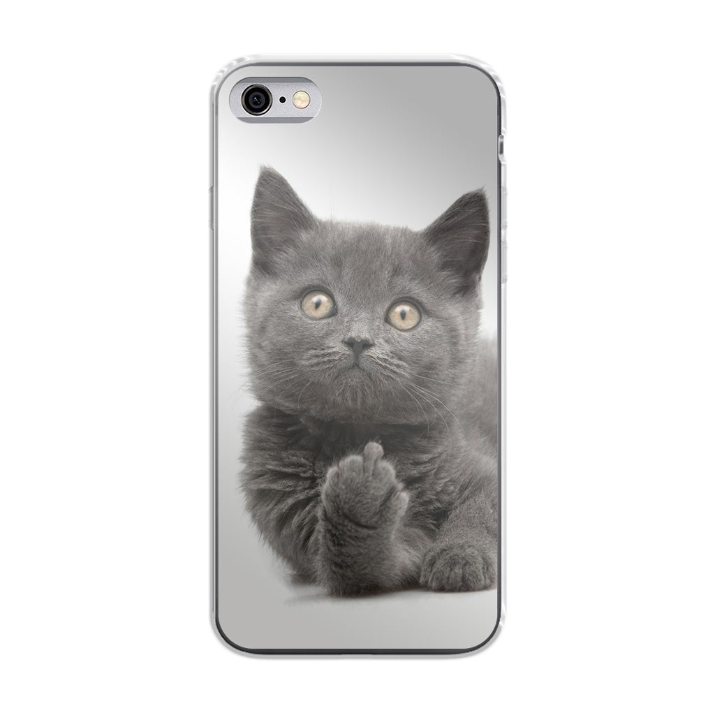 Finger British Shorthair Cat iPhone 6/6S Case