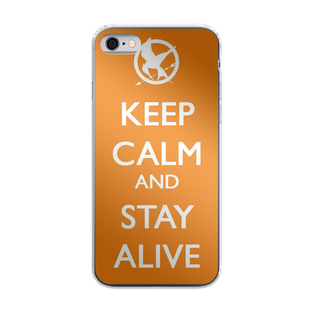 Keep Calm and Stay Alive iPhone 6/6S Case