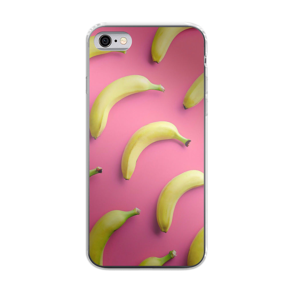 Real Bananas Fruit Pattern iPhone 6 / 6s Plus Case