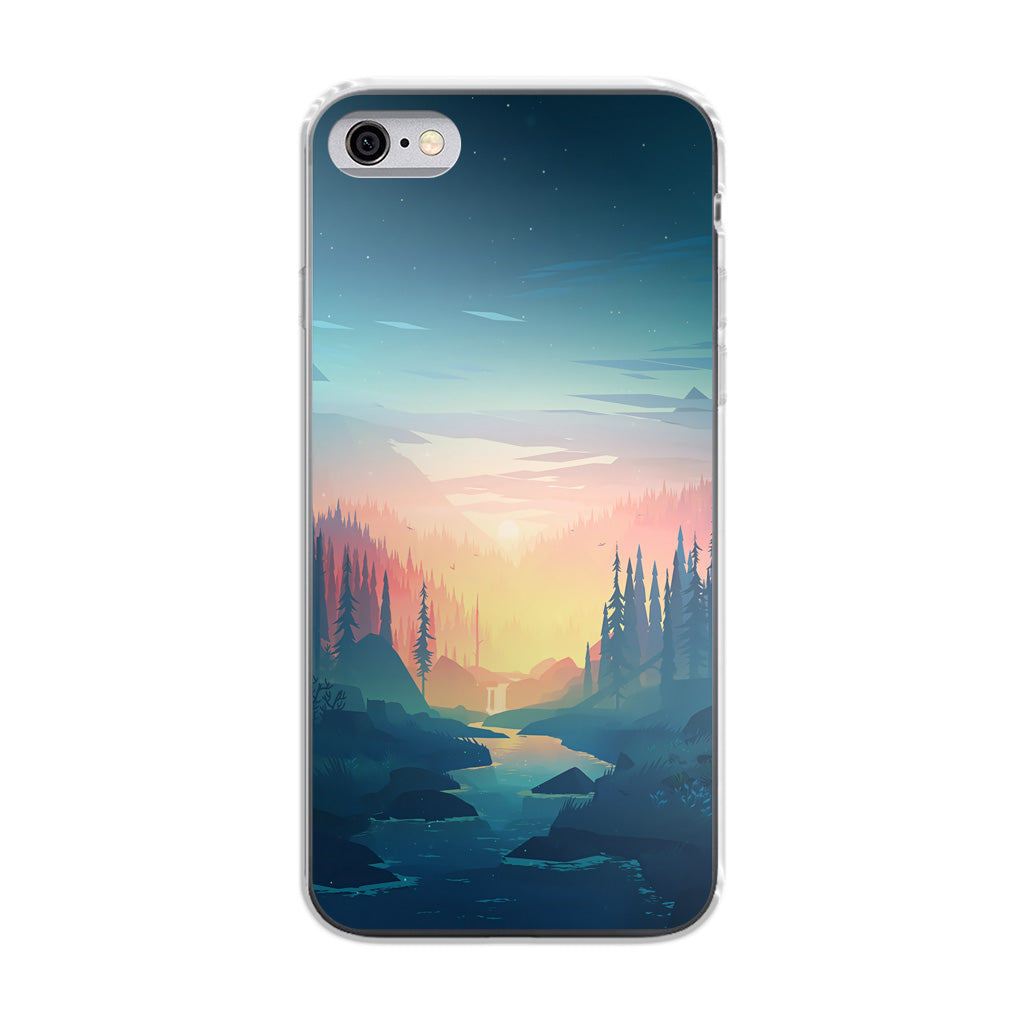 Sunset at The River iPhone 6 / 6s Plus Case