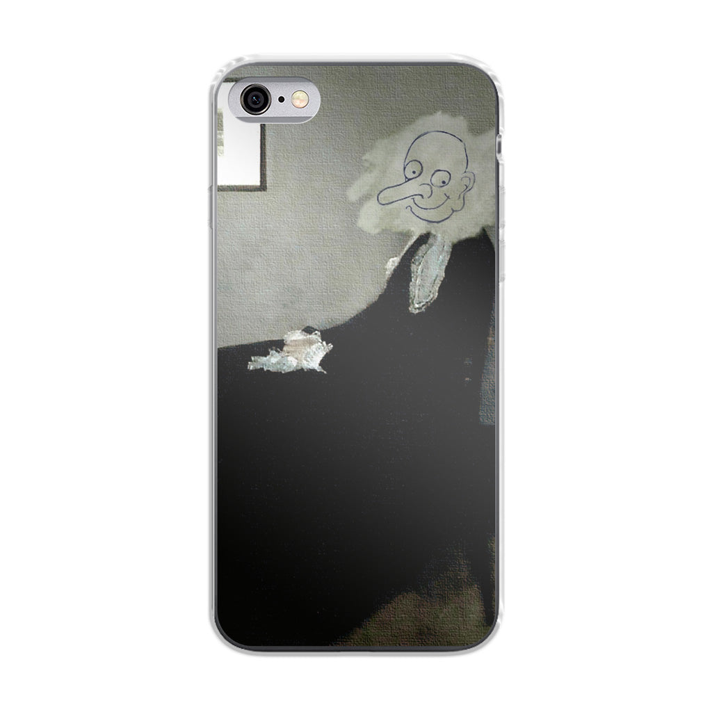 Whistler's Mother by Mr. Bean iPhone 6 / 6s Plus Case