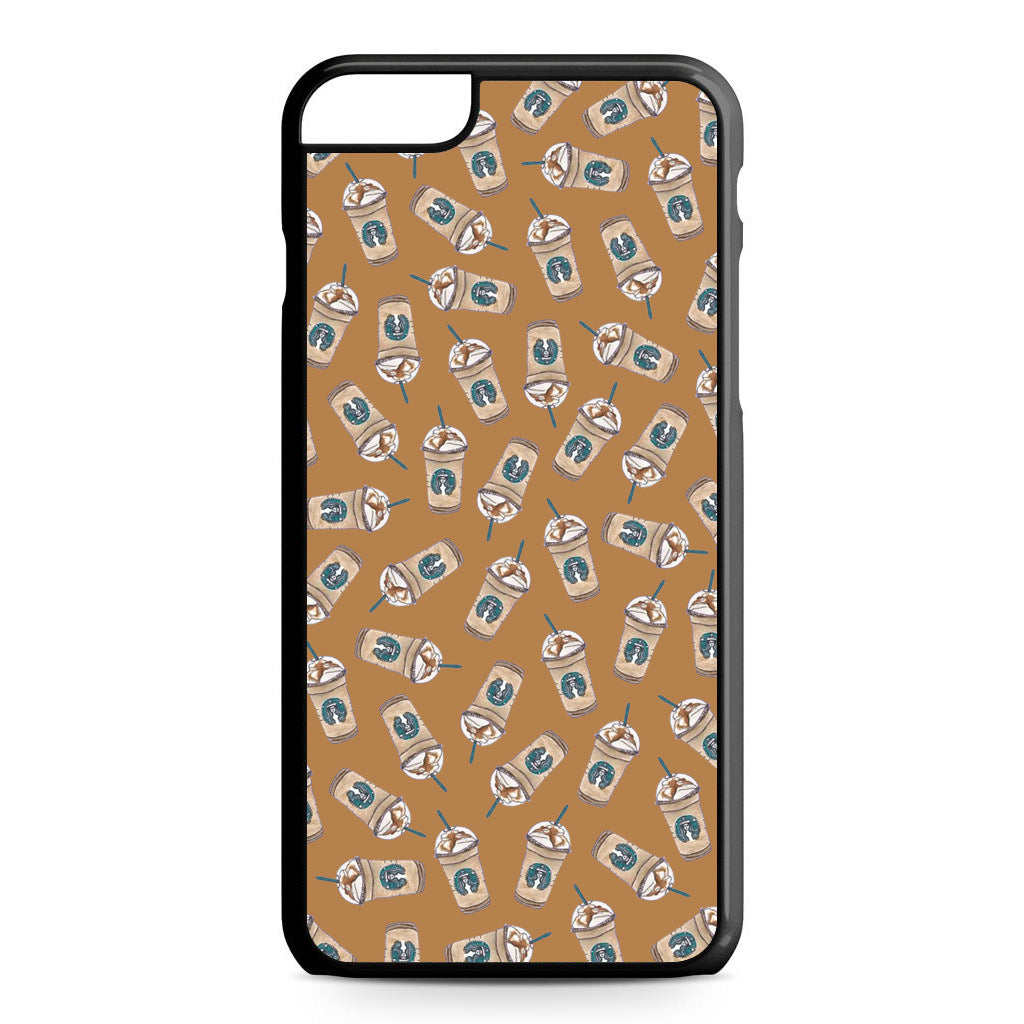 Iced Cappuccinos Lover Pattern iPhone 6 / 6s Plus Case