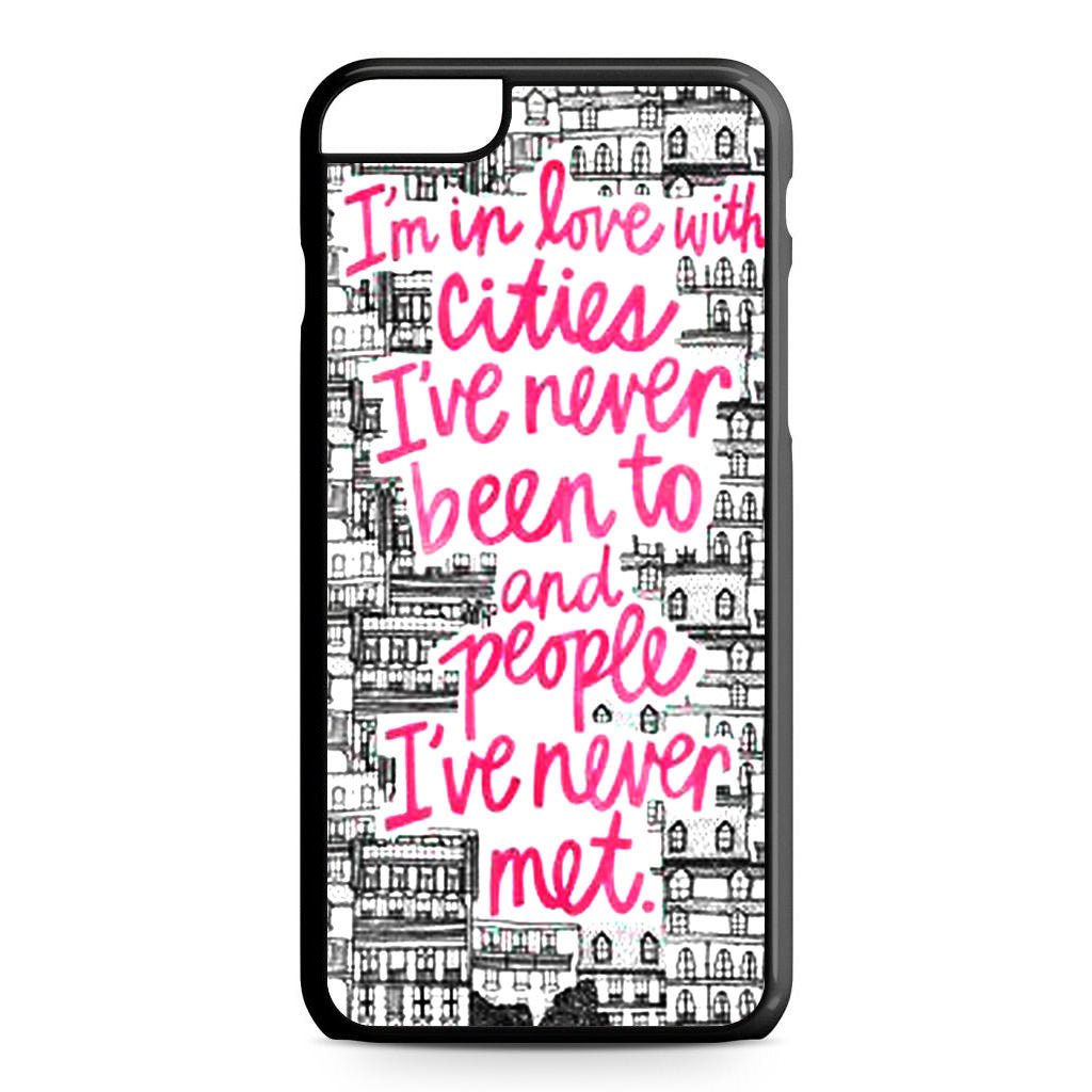 John Green Quotes I'm in Love With Cities iPhone 6 / 6s Plus Case