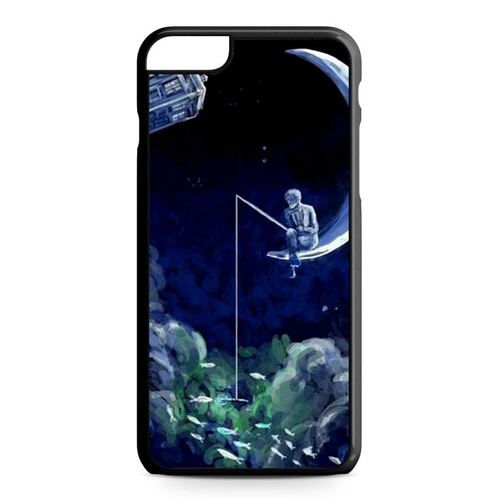 Tardis Walking To The Moon iPhone 6 / 6s Plus Case