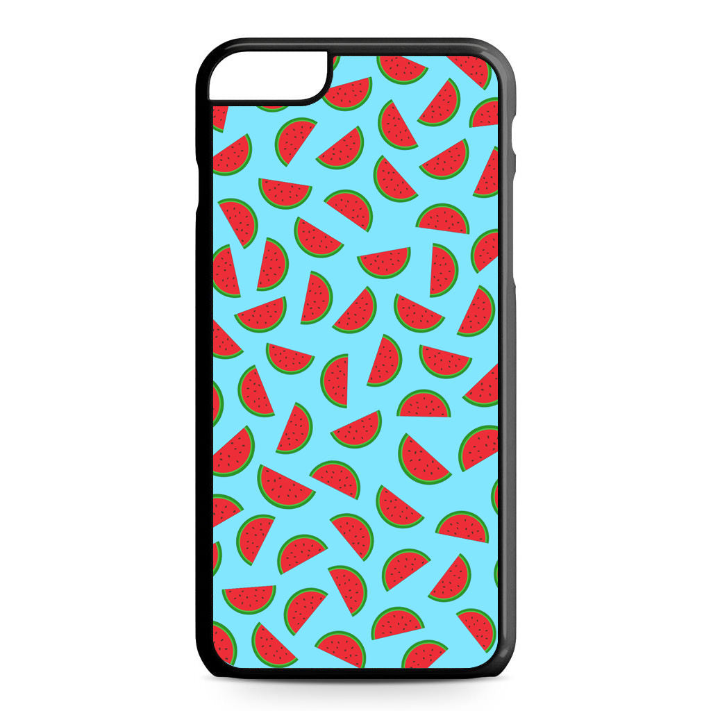 Watermelon Fruit Pattern Blue iPhone 6 / 6s Plus Case
