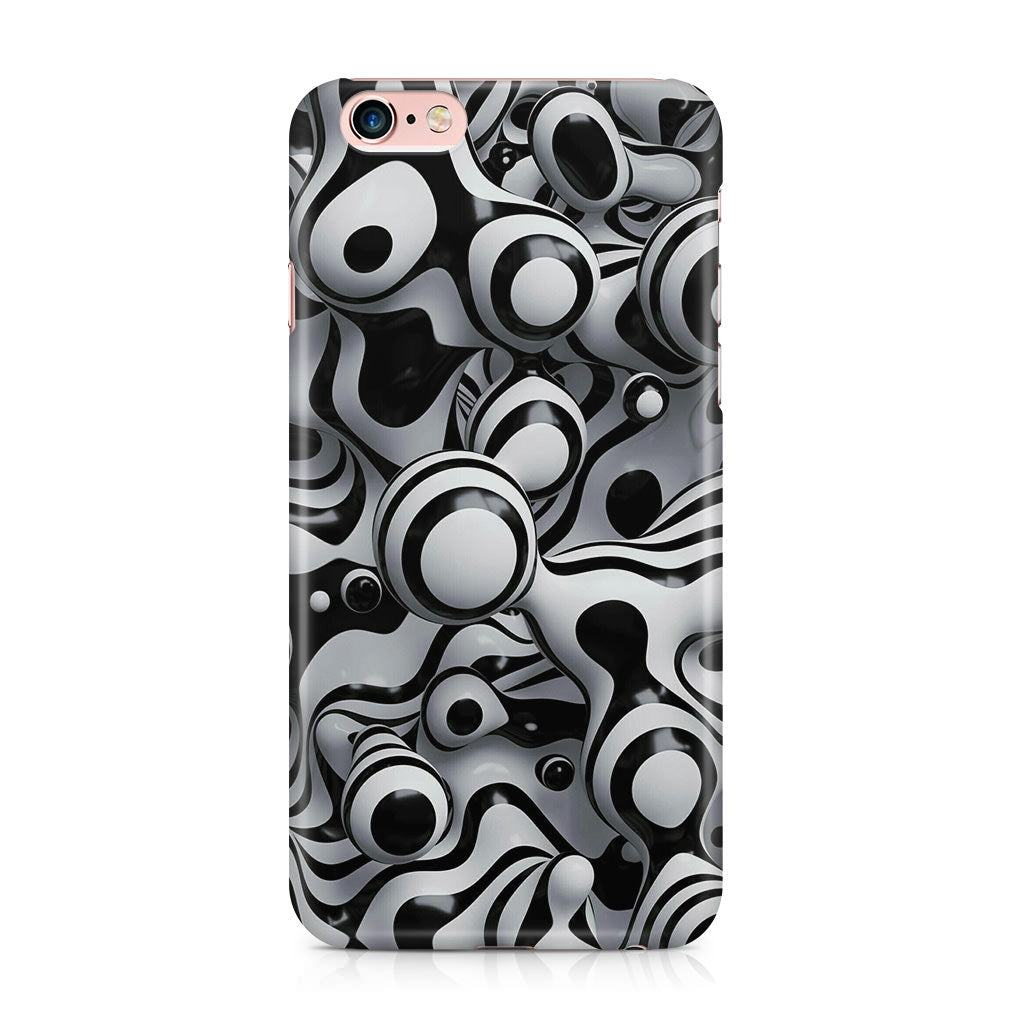 Abstract Art Black White iPhone 6 / 6s Plus Case