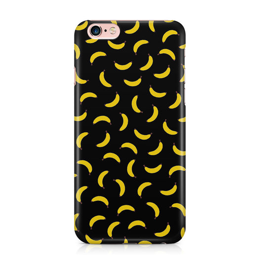Bananas Fruit Pattern Black iPhone 6 / 6s Plus Case